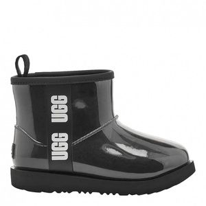 UGG Unisex Kids Classic Clear Mimi II Boots in black, Size 13 US